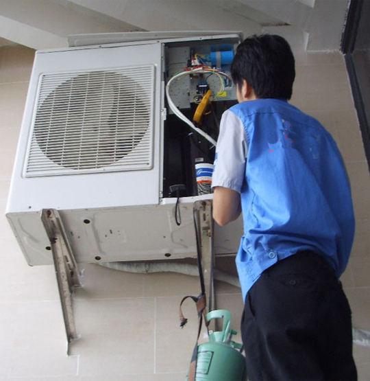 岳塘空调开机无反应维修